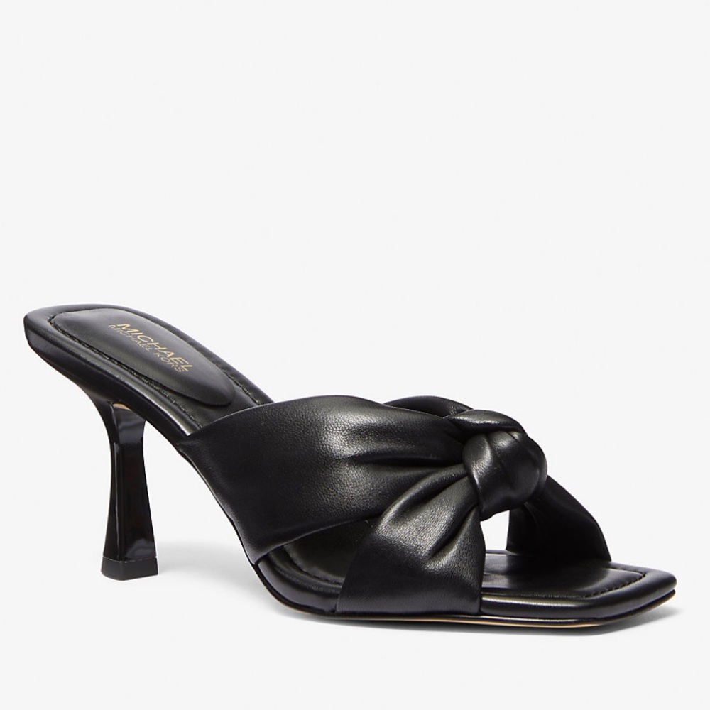 Michael Kors Black Sandal Heels